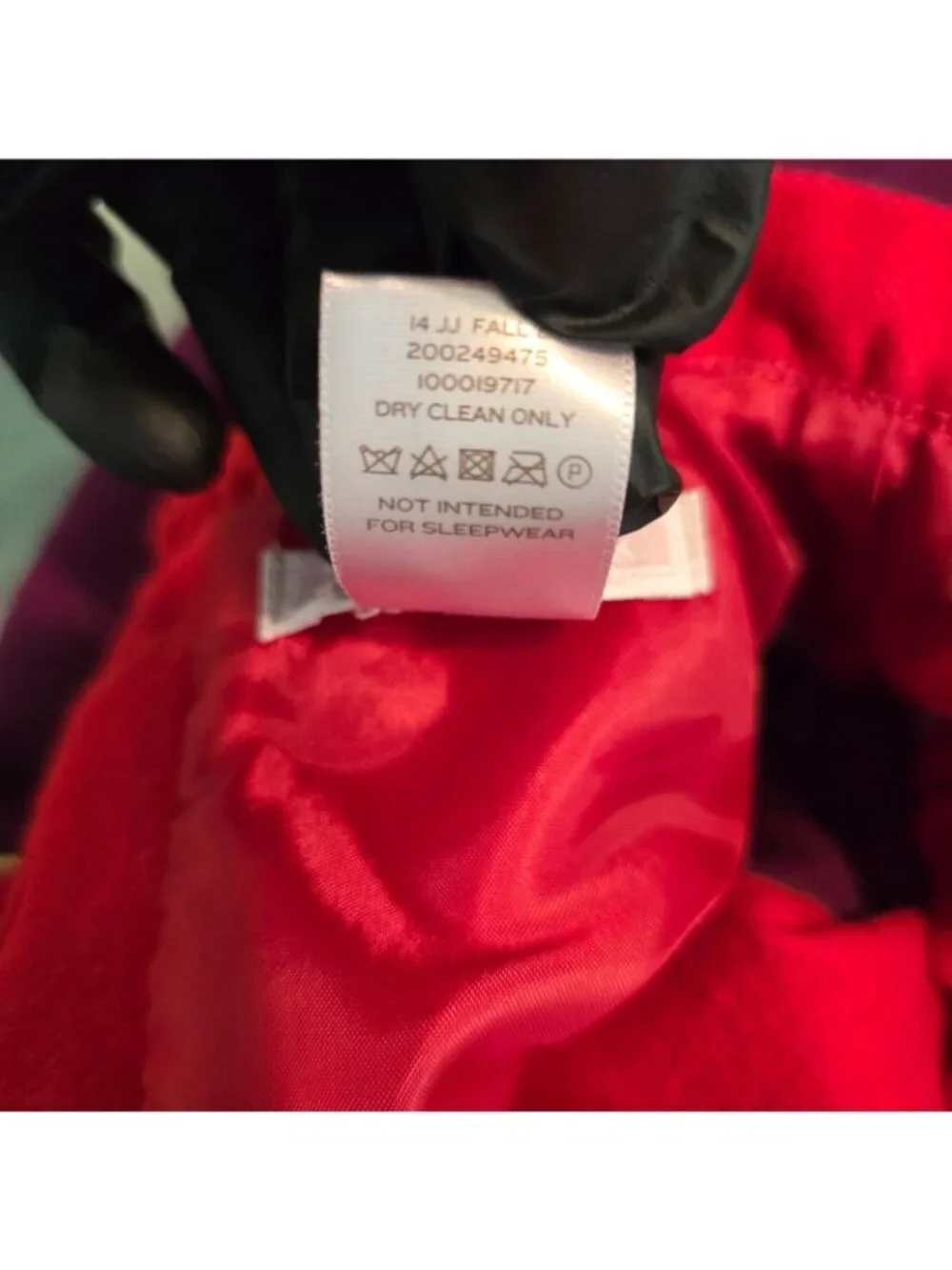 Janie And Jack Belle Of The Ballet Dress Girl Size 6 Red Purple Ruffle Trim
